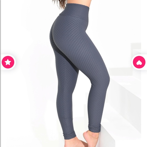 Booty by Brabants Pants - Booty by brabants dark grey croco legging